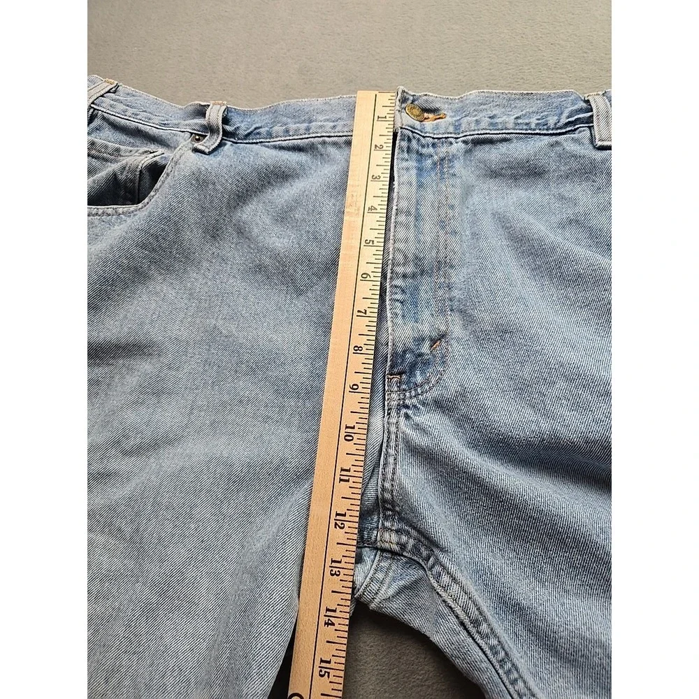 Eddie Bauer Edition Denim Jeans W44xL34 Relaxed‎ Fit Basic Heavy Light Wash